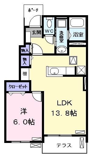 アマ・デトワールの間取り
