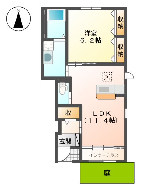 プリオールの間取り