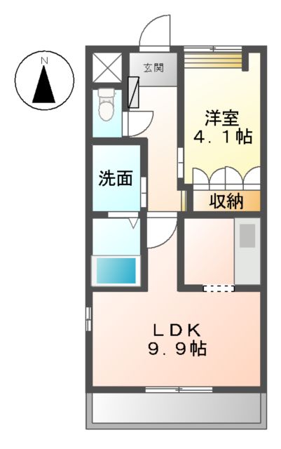 リジュールの間取り