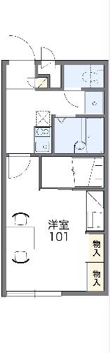 レオパレスKIⅡの間取り