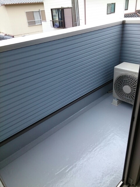 12/24 バルコニー