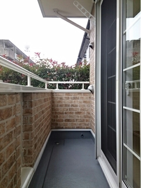 10/24 バルコニー