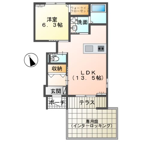 シャトー マリアージュの間取り