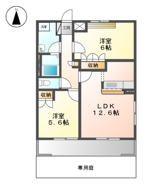 アシューレの間取り