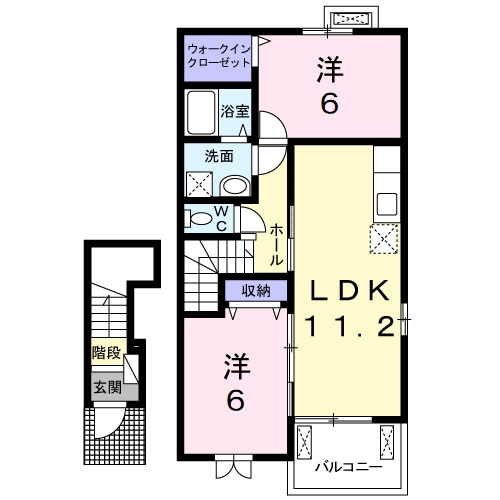 ミルキーⅤの間取り