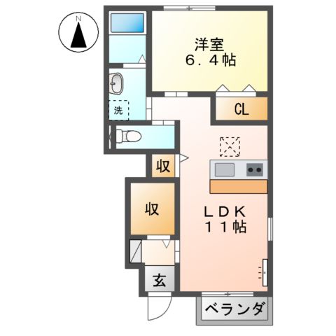 グレイスフィールドの間取り