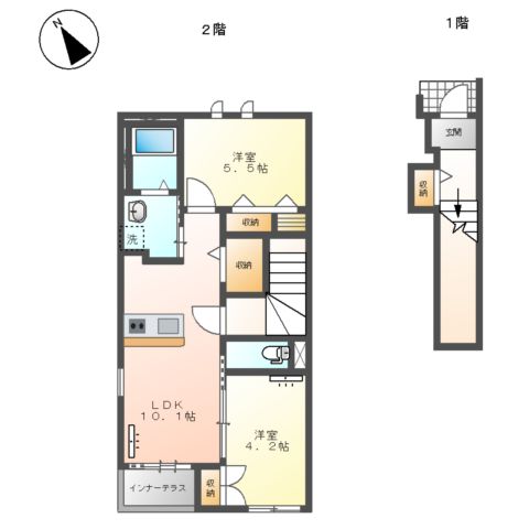 ステラ コートの間取り