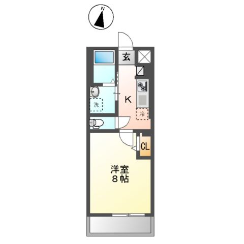 リーベ水元の間取り