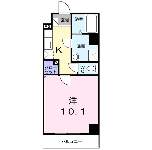目白シティの間取り