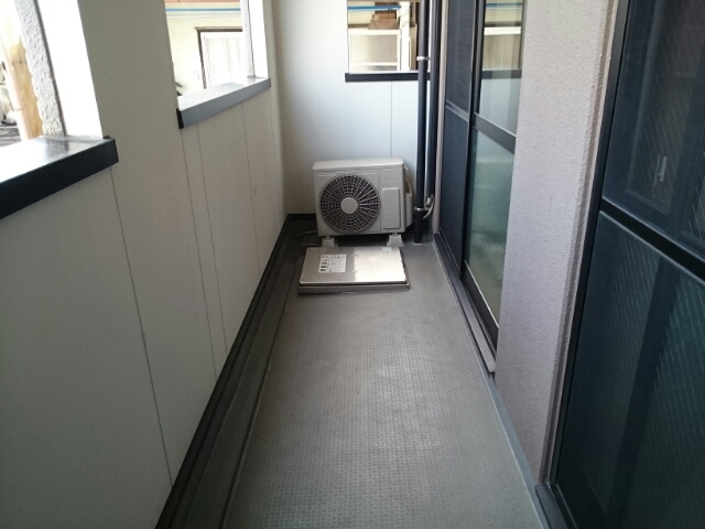 12/20 バルコニー