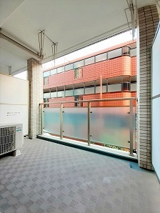 12/22 バルコニー