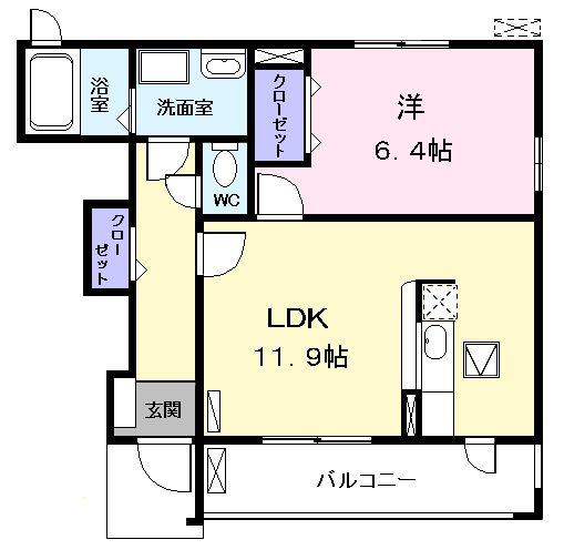 プレッソエコーⅣの間取り