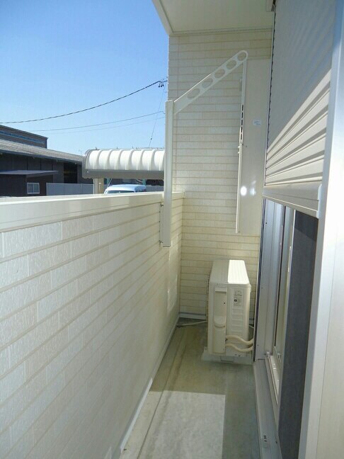 11/23 バルコニー