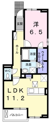 ブライトガーデン葵Ⅱの間取り