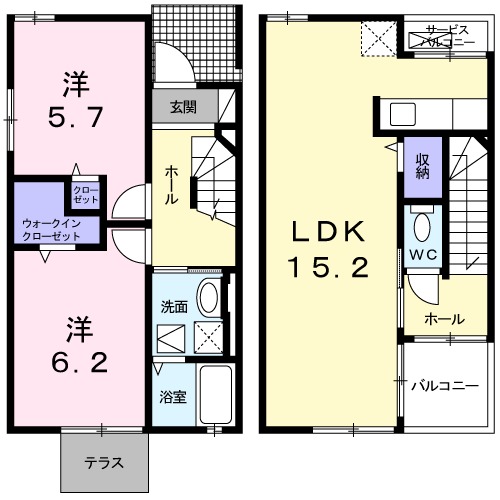 patio 見和の間取り