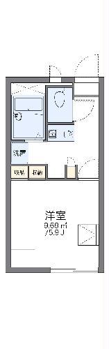 レオパレスMAISON JURAKUの間取り