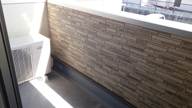 10/19 バルコニー