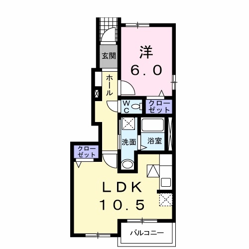 コンフォルトカーサAの間取り