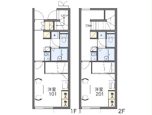 レオパレスパークハイム神野の間取り