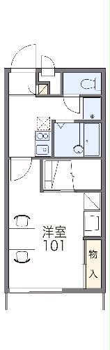 レオパレスパサニアの間取り