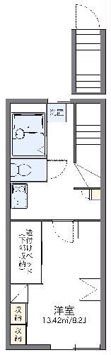 レオパレスBlumenHeimの間取り