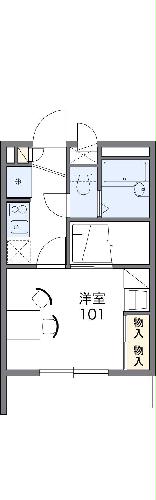 レオパレスIMAGOⅢの間取り