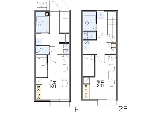レオパレスエスペランザの間取り
