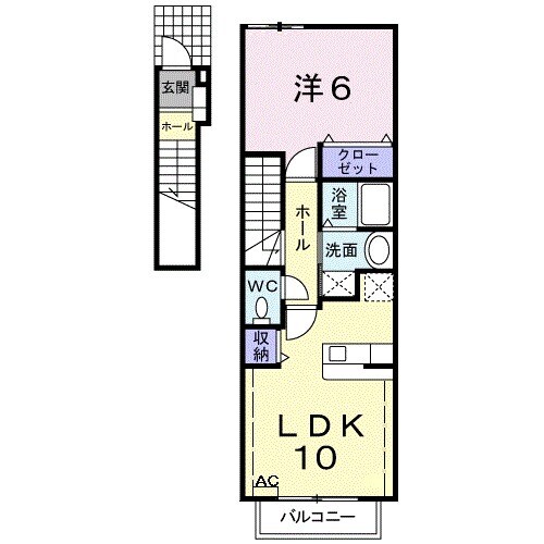 クロス マウンテンの間取り