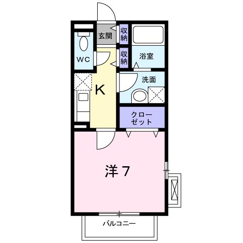 プロムナードの間取り
