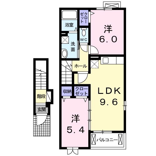 ユーロードの間取り