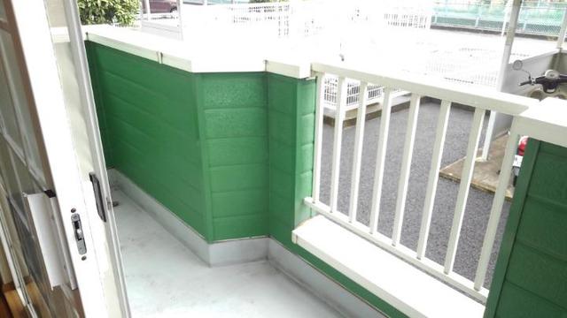 12/24 バルコニー