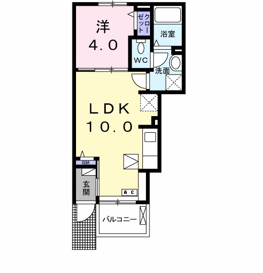 ラ カーサ ヴェオレⅡの間取り
