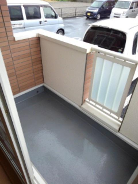 12/27 バルコニー