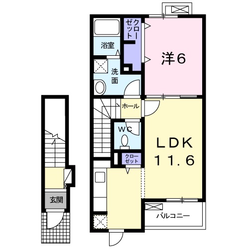 プリムラ カーサの間取り