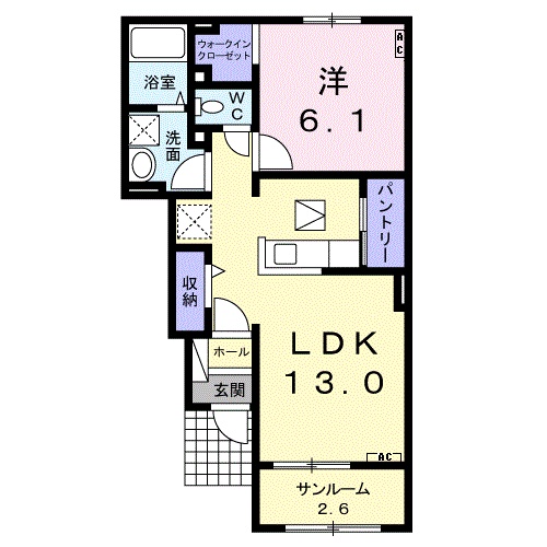 ファミリアの間取り