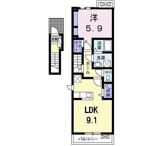 エアリーの間取り