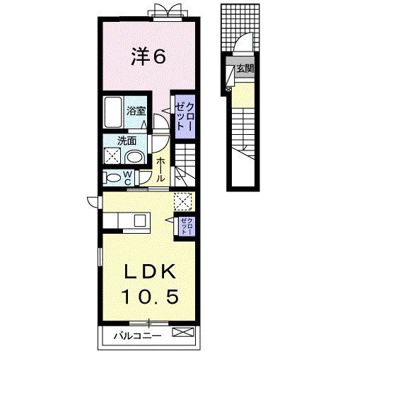 アスタリスクの間取り