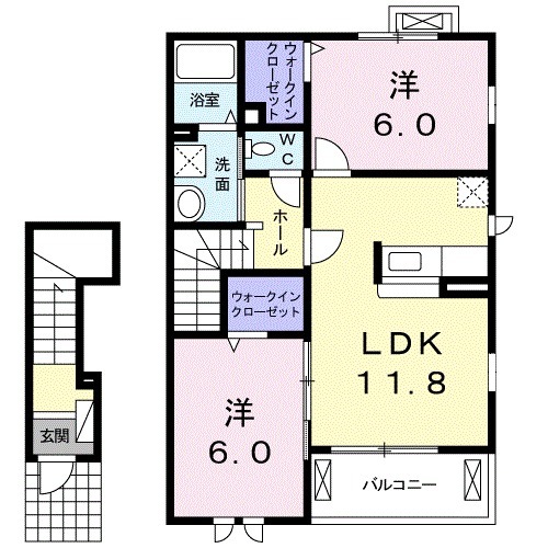 Leise(ライゼ)の間取り