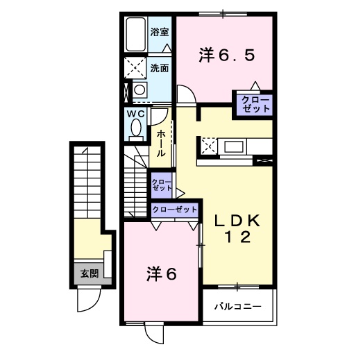 ソル・サリエンテの間取り