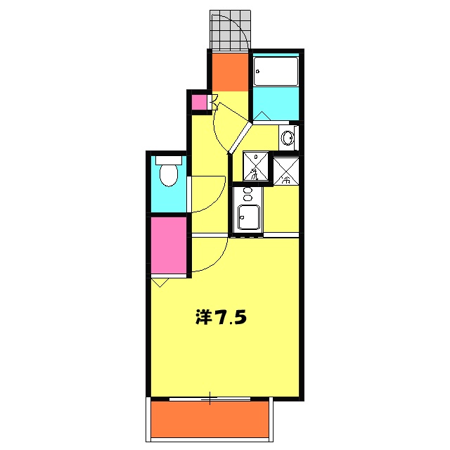 ライゼ 森崎の間取り