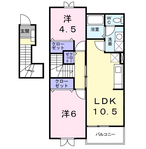 グレイスコートの間取り