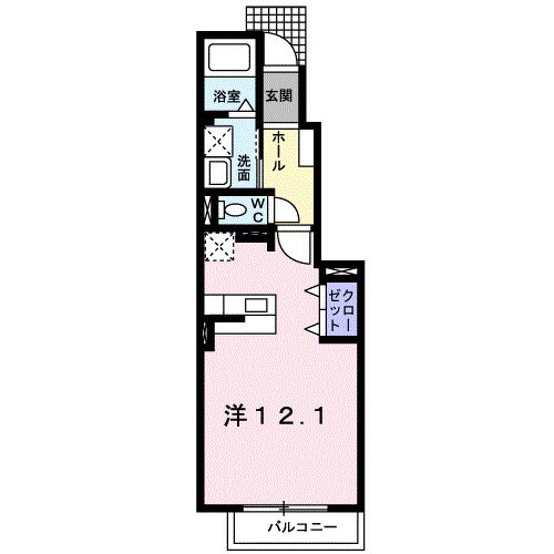 ティアモの間取り
