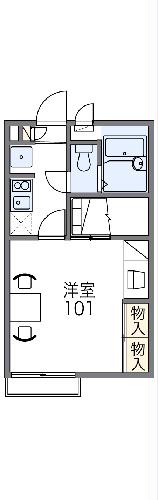 レオパレスCOSMOの間取り