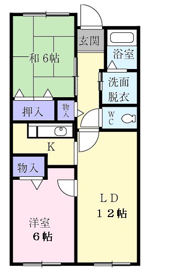 プラザウィステリアの間取り