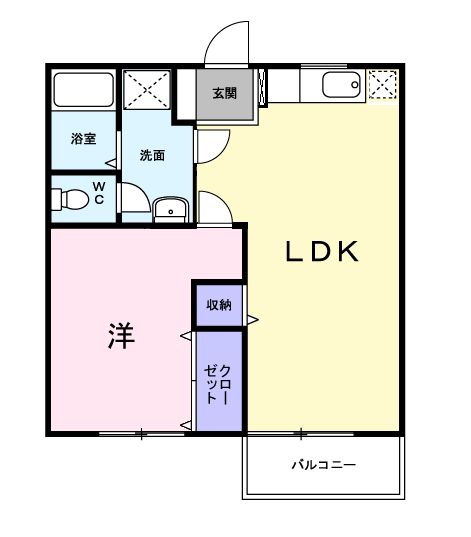 オークラパークホームズ南館の間取り