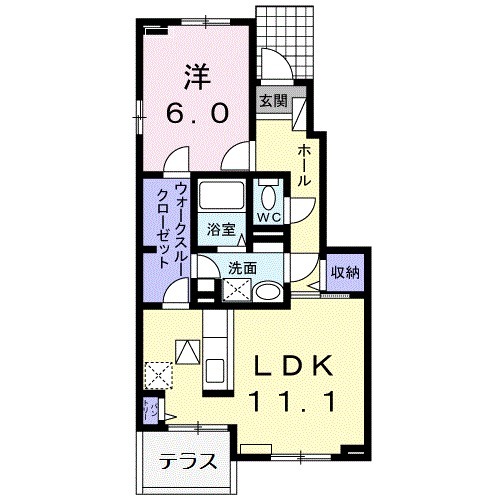 エスペランサ Kの間取り