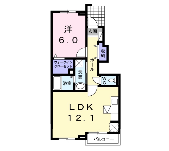 カーサ・レクエルドDの間取り