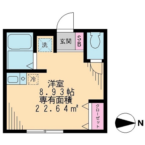 サンアーバン町屋の間取り