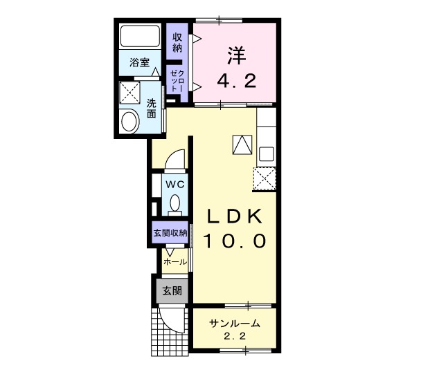 グラン・アルカンシェルⅠの間取り