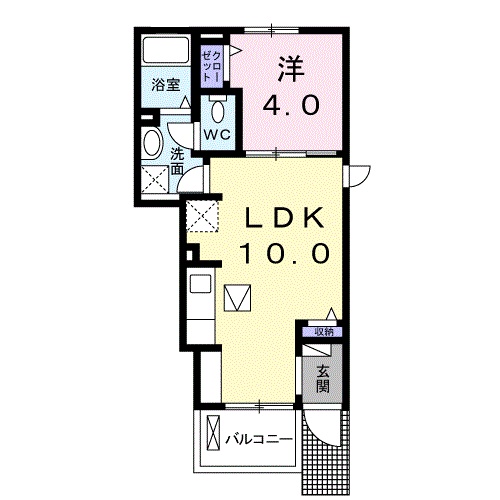 ジュピターⅢの間取り